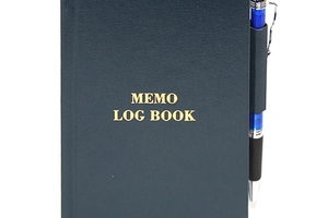 Case Bound Books - Memo Pad with Pen Holder